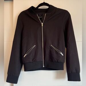 Kalani Hilliker For Alice Paris Jacket, Women’s Black Bomber Style Medium